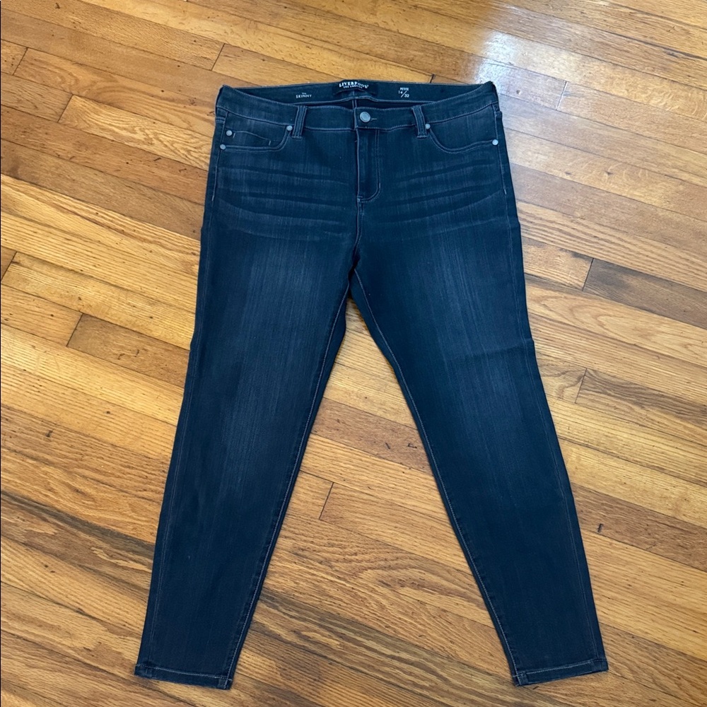 LIVERPOOL  Women's Black Skinny Jeans Size 32P